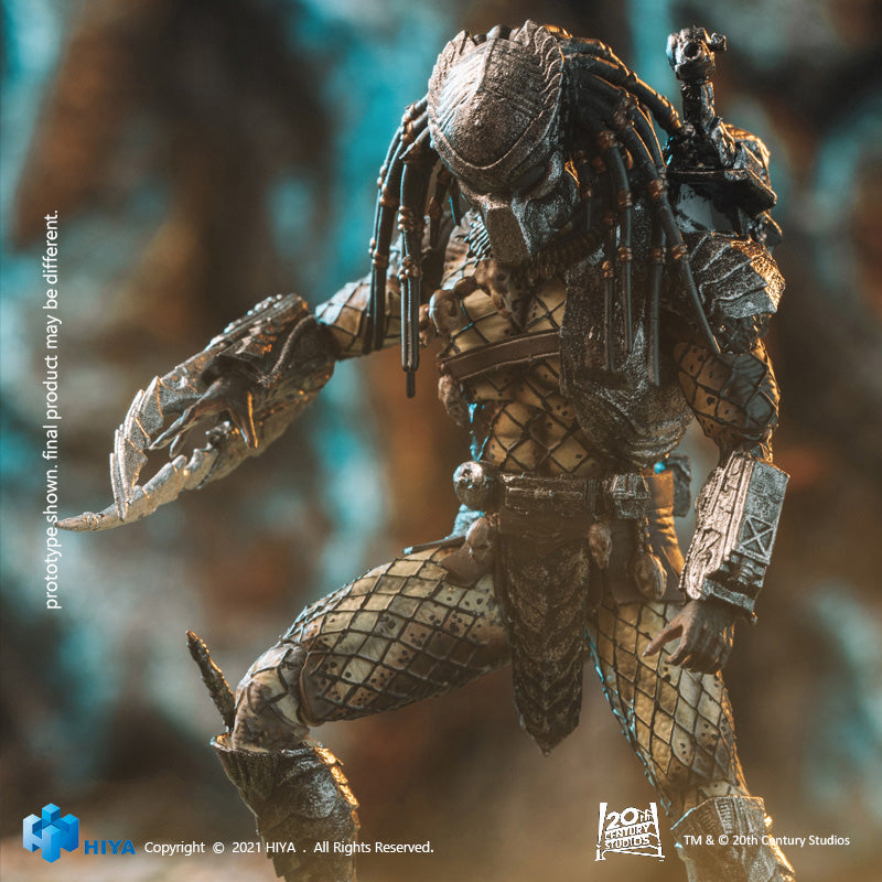 HIYA Exquisite Mini Series 1/18 Scale 5 Inch AVP Temple Guard Predator Action Figure