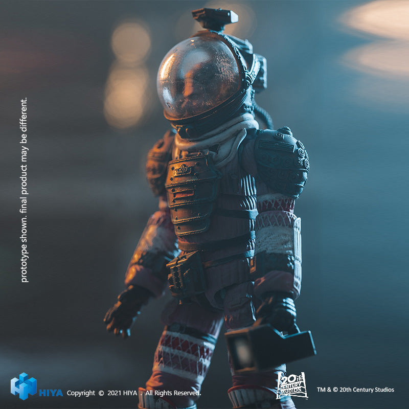 HIYA Exquisite Mini Series 1/18 Scale 5 Inch ALIEN Dallas In Spacesuit Action Figure