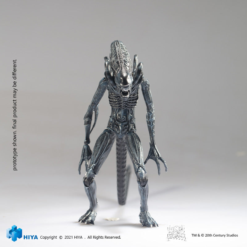 HIYA Exquisite Mini Series 1/18 Scale 5 Inch ALIENS Crouching Alien Warrior Action Figure