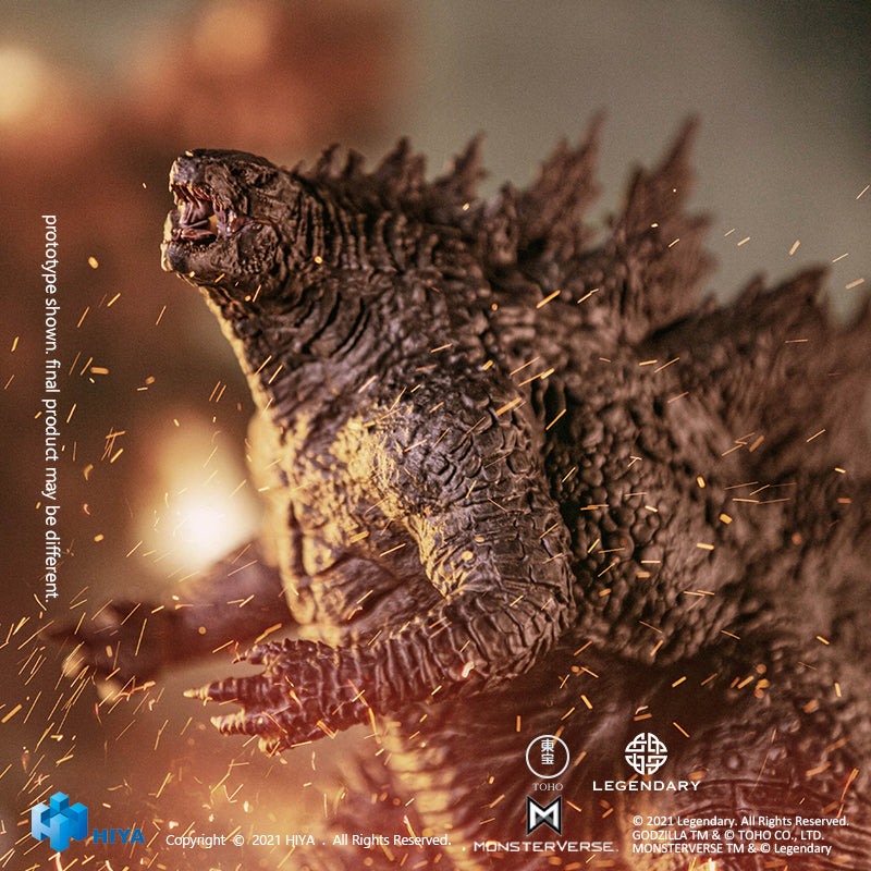 HIYA Stylist Series None Scale 8 Inch GODZILLA VS KONG Godzilla PVC statue