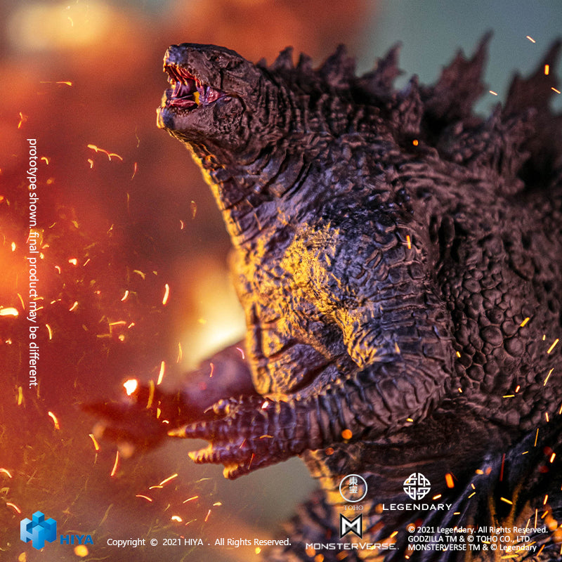 8 Inch Godzilla HIYA Stylist Series None Scale 8 Inch GODZILLA VS KONG Godzilla PVC st