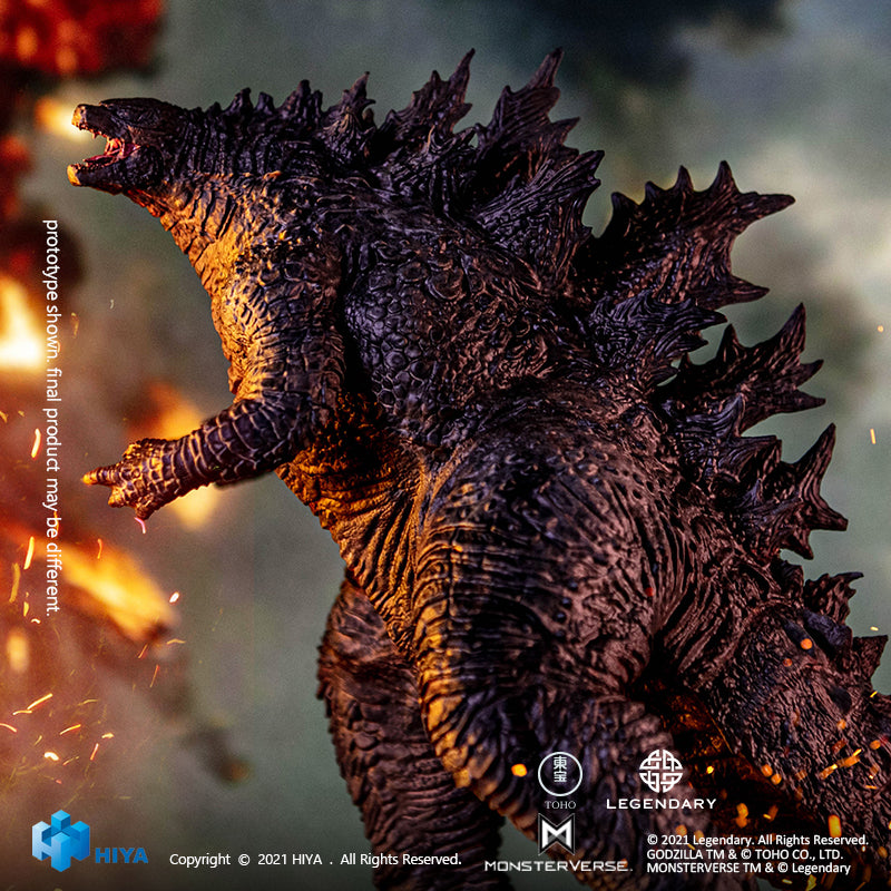 HIYA Stylist Series None Scale 8 Inch GODZILLA VS KONG Godzilla PVC st