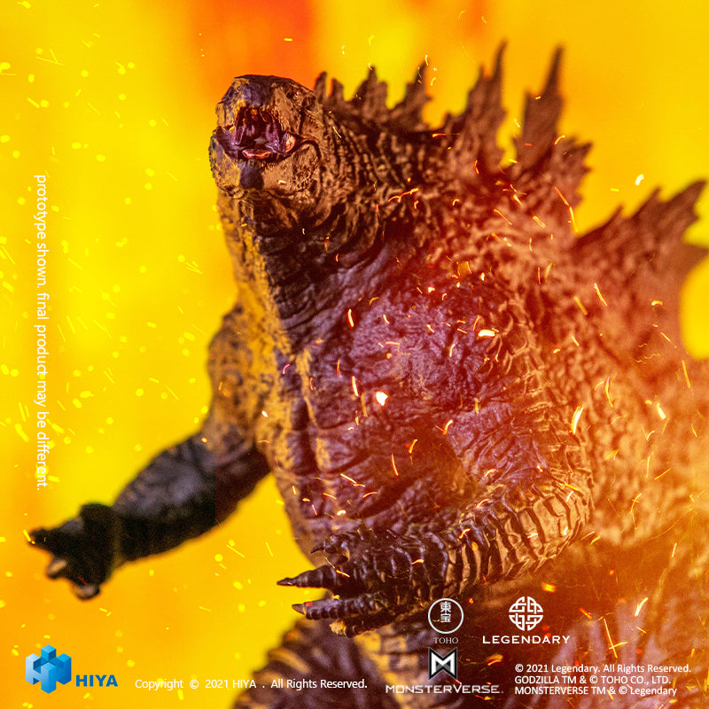 HIYA Stylist Series None Scale 8 Inch GODZILLA VS KONG Godzilla PVC statue