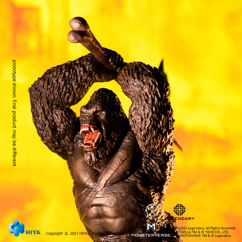 HIYA Stylist Series None Scale 10 Inch GODZILLA VS KONG Kong PVC statue