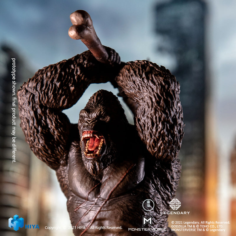 HIYA Stylist Series None Scale 10 Inch GODZILLA VS KONG Kong PVC statue