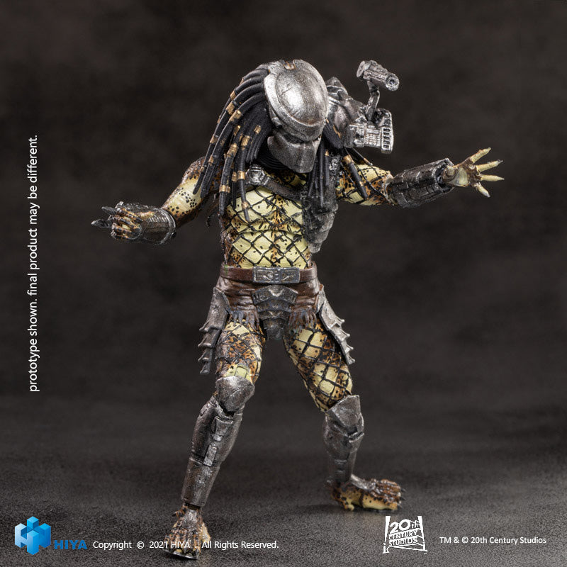 HIYA Exquisite Mini Series 1/18 Scale 5 Inch PREDATORS Armored Crucified Predator Action Figure