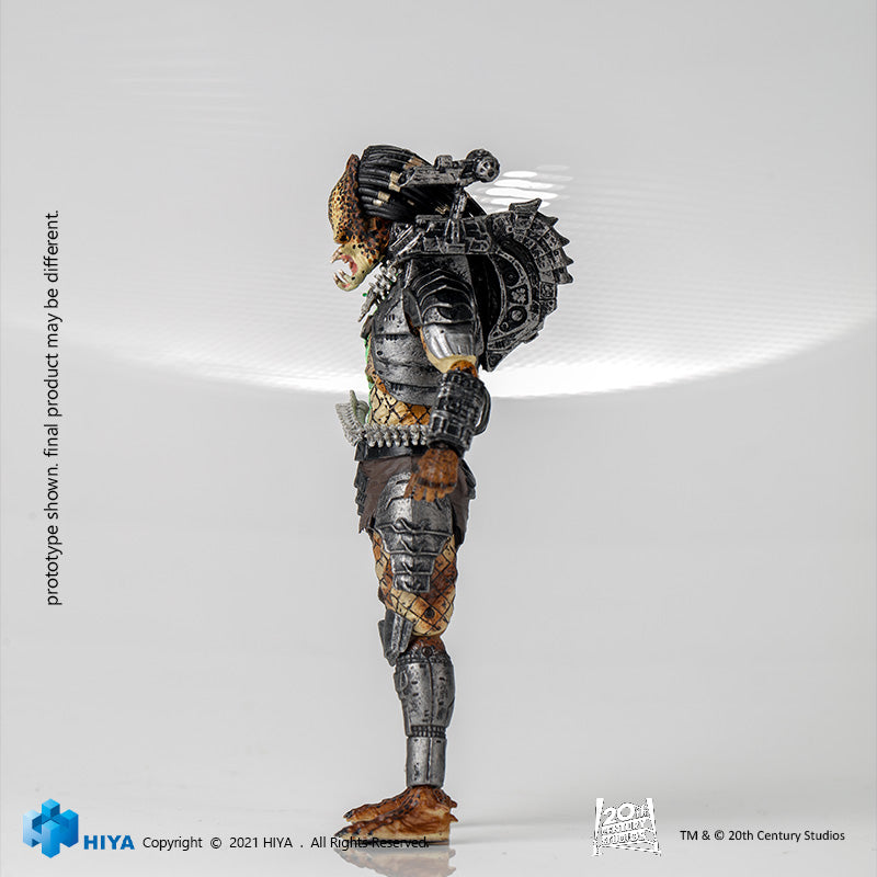 HIYA Exquisite Mini Series 1/18 Scale 5 Inch PREDATOR Battle Damage Jungle Predator Action Figure