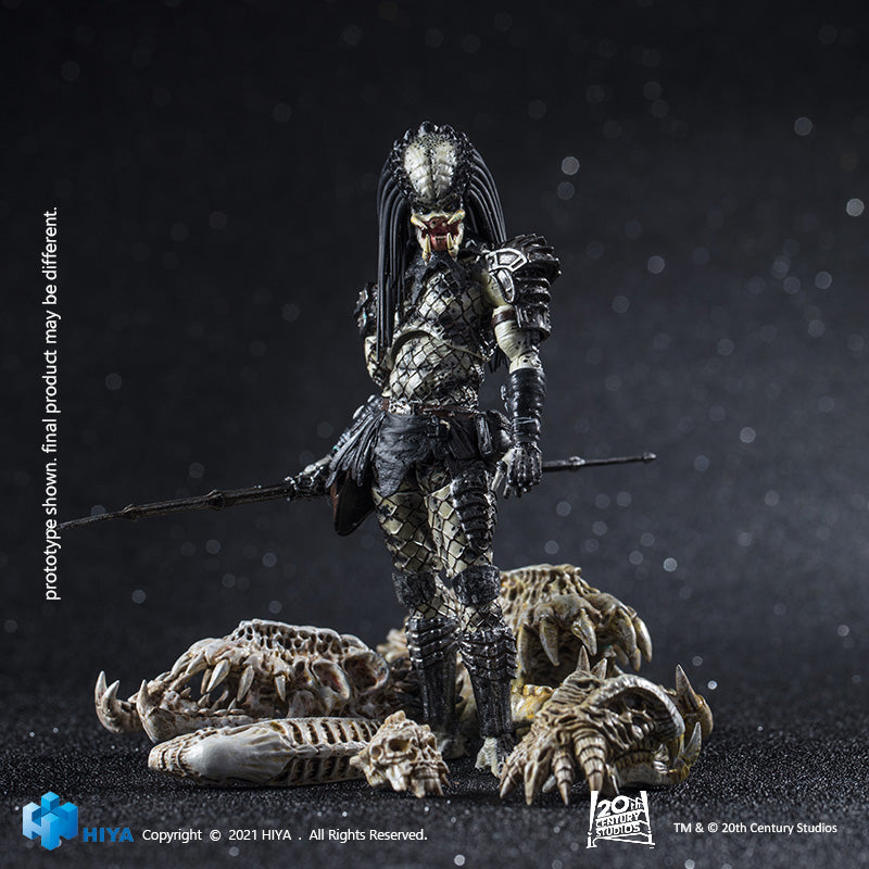 HIYA Exquisite Mini Series 1/18 Scale 5 Inch PREDATOR 2 Shaman Predator Action Figure