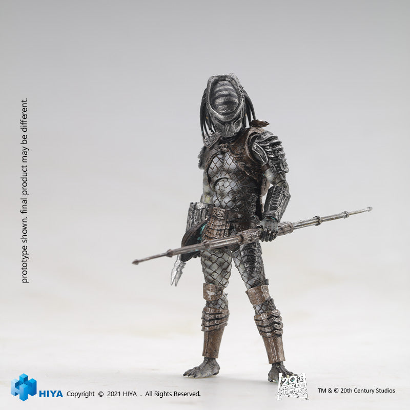 HIYA Exquisite Mini Series 1/18 Scale 5 Inch PREDATOR 2 Warrior Predator Action Figure