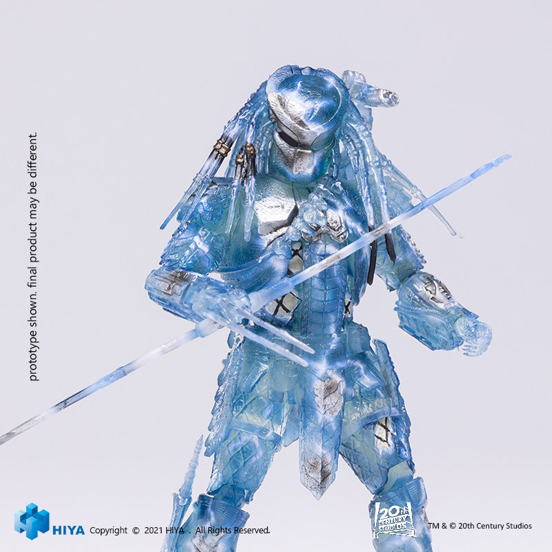 HIYA Exquisite Mini Series 1/18 Scale 5 Inch AVP Active Camouflage Scar Action Figure