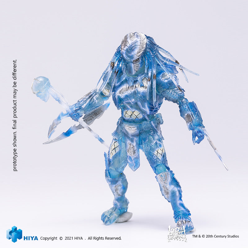 HIYA Exquisite Mini Series 1/18 Scale 5 Inch AVP Active Camouflage Chopper Action Figure