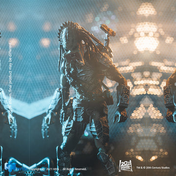 HIYA Exquisite Mini Series 1/18 Scale 5 Inch AVP2 Unmasked Wolf Predator  Action Figure