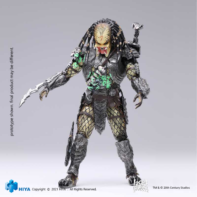 HIYA Exquisite Mini Series 1/18 Scale 5 Inch AVP Final Battle Scar Predator Action Figure