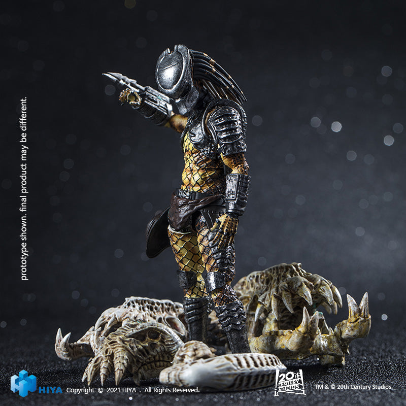 HIYA Exquisite Mini Series 1/18 Scale 5 Inch PREDATOR 2 Scout Predator Action Figure