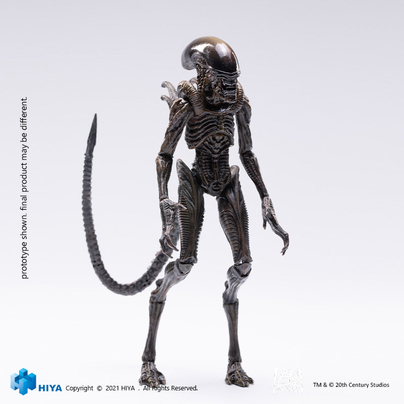 HIYA Exquisite Mini Series 1/18 Scale 5 Inch ALIEN RESSURECTION Lead Alien Warrior Action Figure