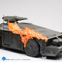 HIYA Exquisite Mini Series 1/18 Scale 5 Inch ALIENS Burning Armored Personnel Carrier Action Figure