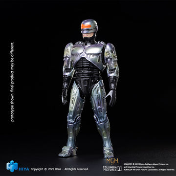 HIYA Exquisite Mini Series 1/18 Scale 4 Inch  ROBOCOP KICK ME PX Action Figure