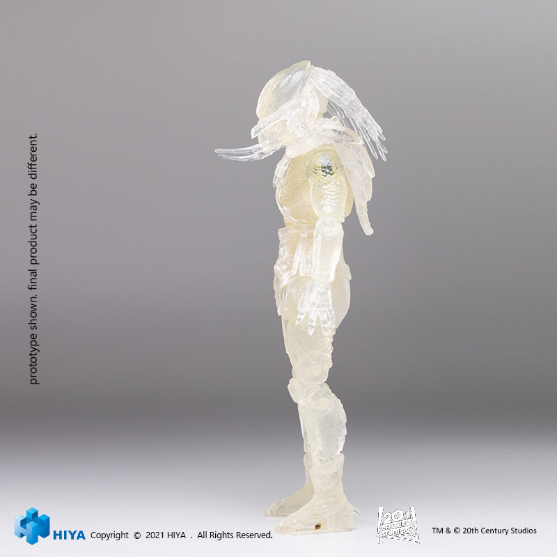 HIYA Exquisite Mini Series 1/18 Scale 5 Inch PREDATORS Invisible Tracker Predator Action Figure
