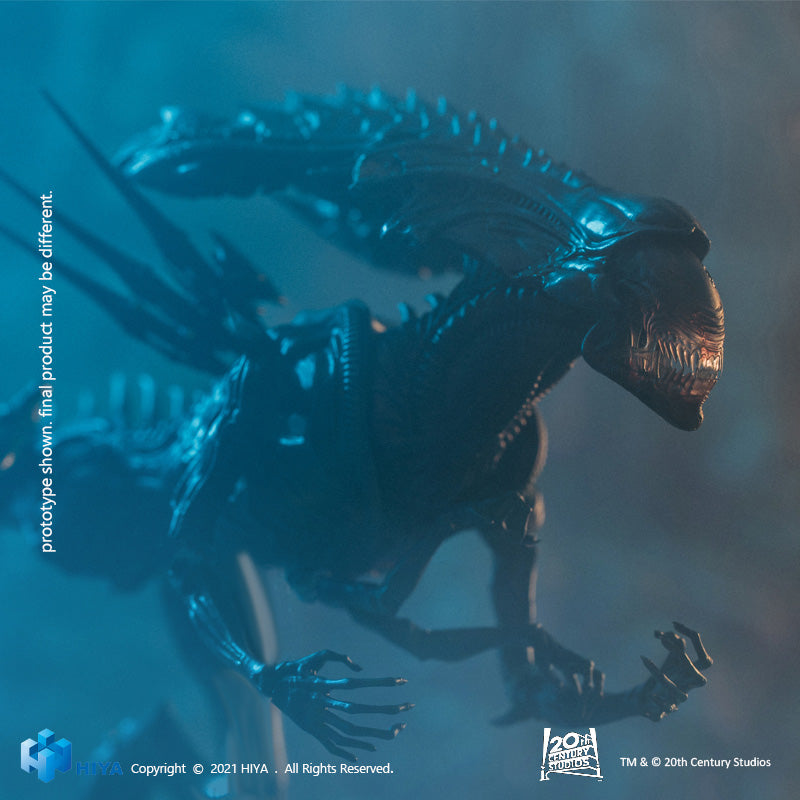HIYA Exquisite Mini Series 1/18 Scale 5 Inch AVP Battle Damage Alien Queen Action Figure