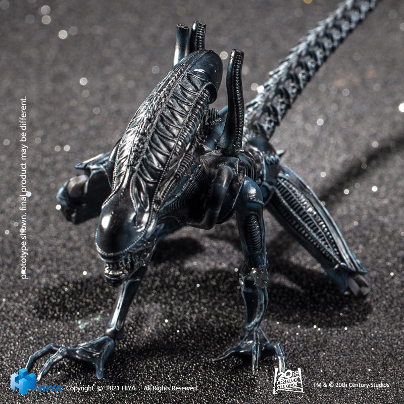 HIYA Exquisite Mini Series 1/18 Scale 5 Inch ALIENS Crouching Alien Warrior Action Figure