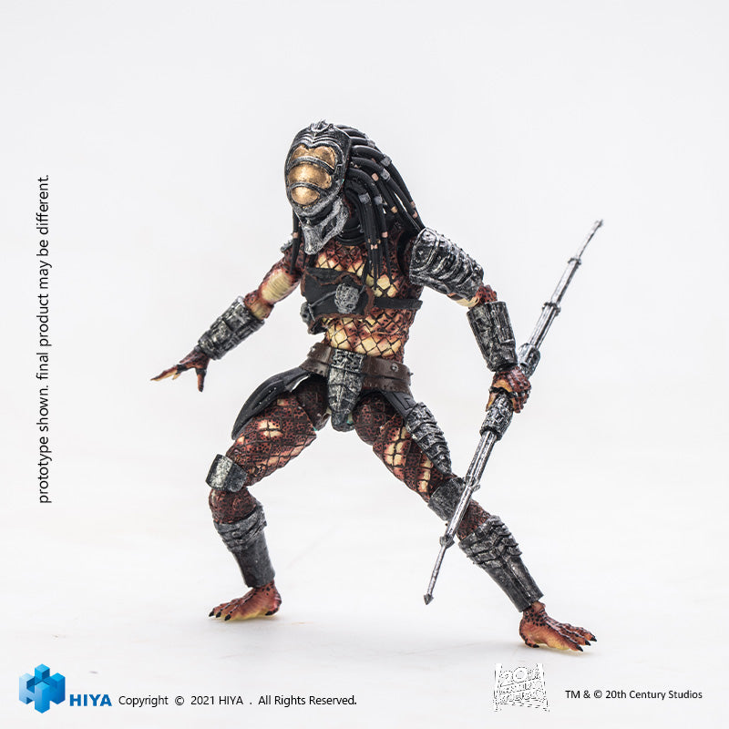 HIYA Exquisite Mini Series 1/18 Scale 5 Inch PREDATOR 2 Boar Predator Action Figure