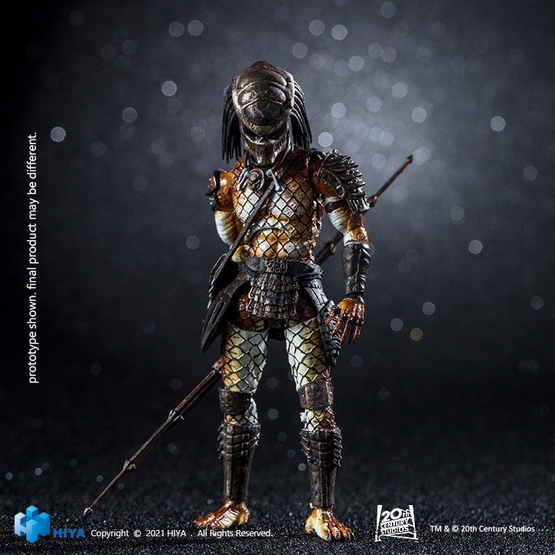 HIYA Exquisite Mini Series 1/18 Scale 5 Inch PREDATOR 2 Stalker Predator Action Figure