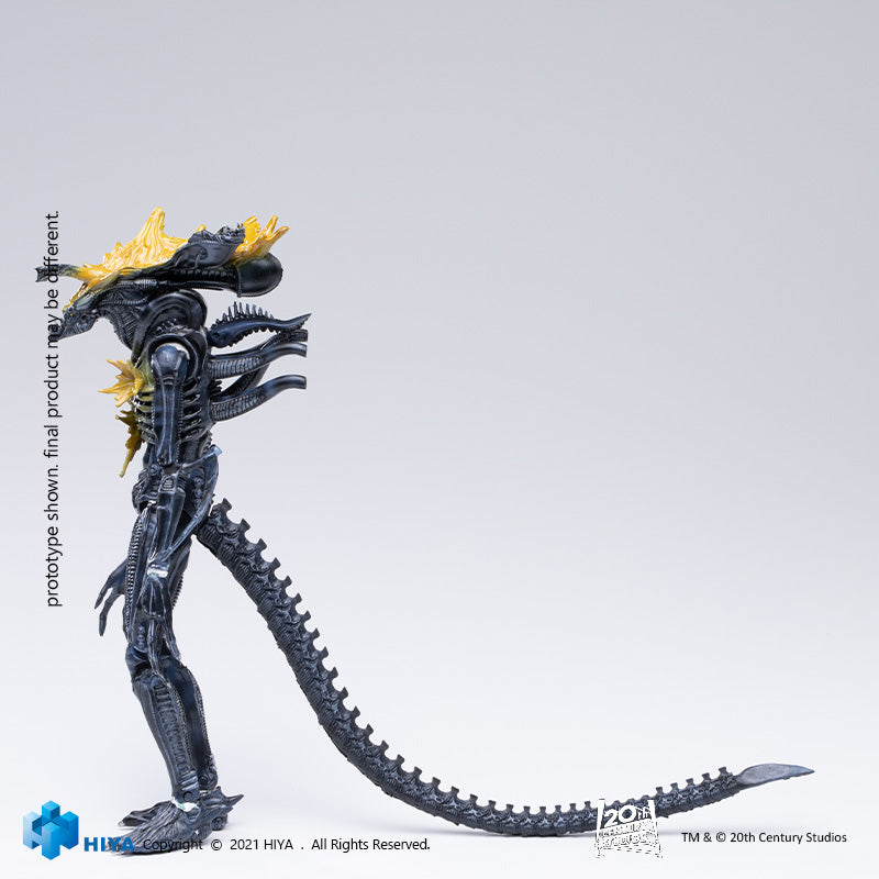 HIYA Exquisite Mini Series 1/18 Scale 5 Inch ALIENS Headshot Alien Warrior Action Figure