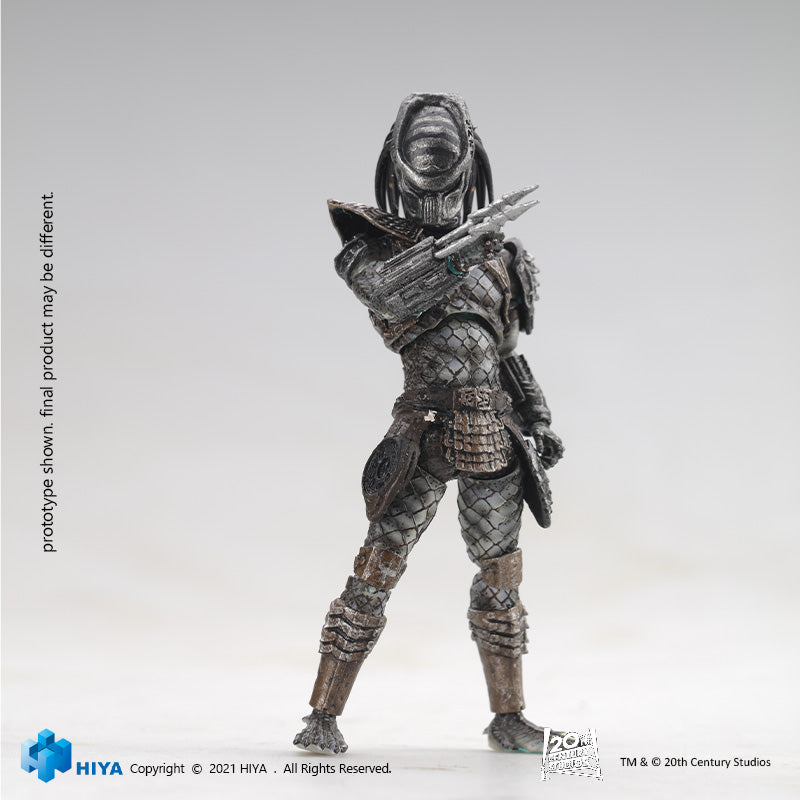 HIYA Exquisite Mini Series 1/18 Scale 5 Inch PREDATOR 2 Warrior Predator Action Figure