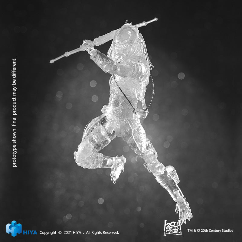 HIYA Exquisite Mini Series 1/18 Scale 5 Inch PREDATOR 2 Invisible City Hunter Action Figure