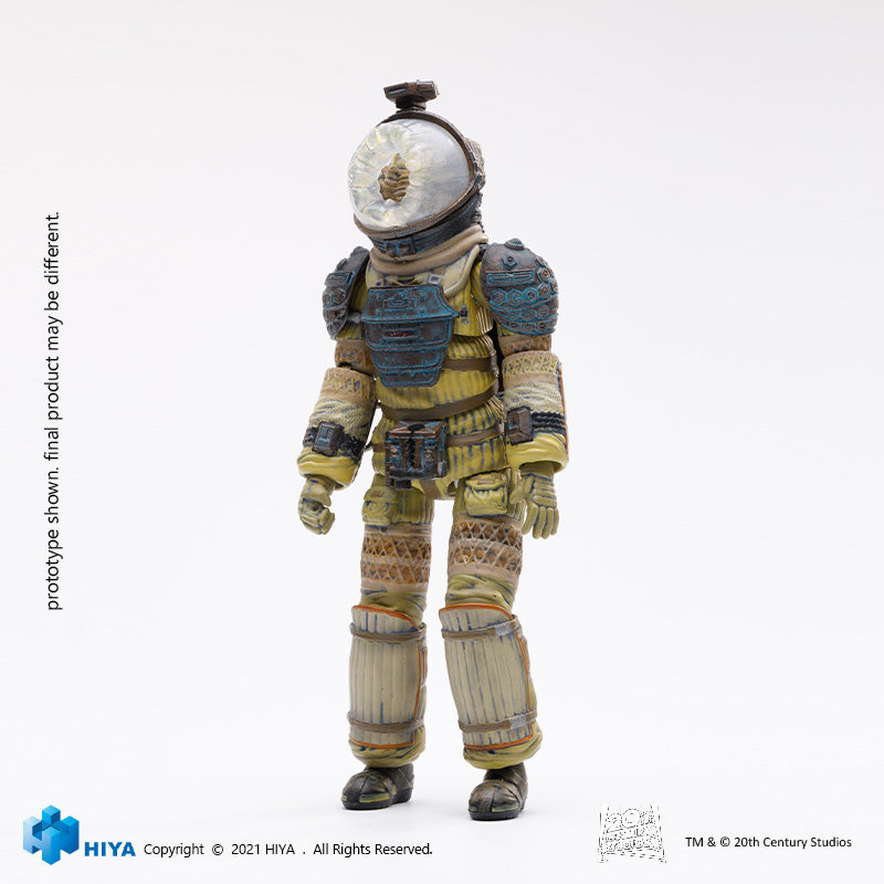 HIYA Exquisite Mini Series 1/18 Scale 5 Inch ALIEN Kane Facehugger Attack Action Figure