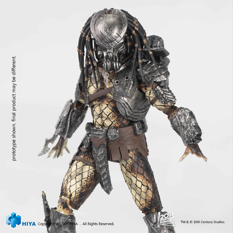 HIYA Exquisite Mini Series 1/18 Scale 5 Inch AVP Battle Damage Celtic Predator Action Figure