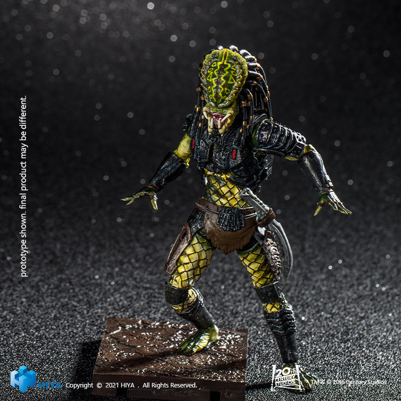 HIYA Exquisite Mini Series 1/18 Scale 5 Inch PREDATOR 2 Lost Predator Action Figure