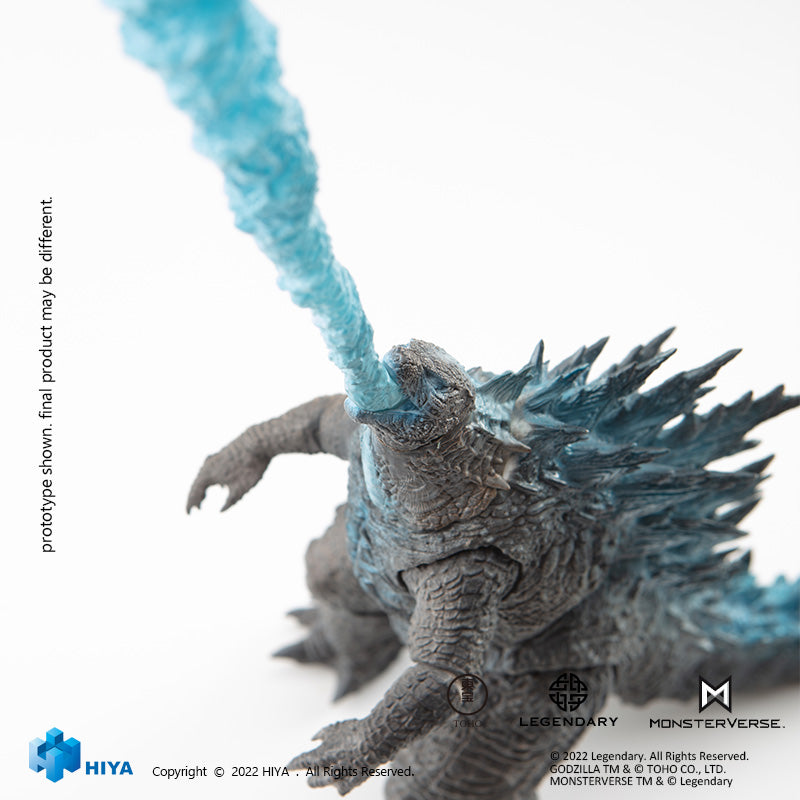 HIYA Exquisite Basic Series None Scale 7 Inch GODZILLA VS KONG Heat Ray Godzilla Action Figure