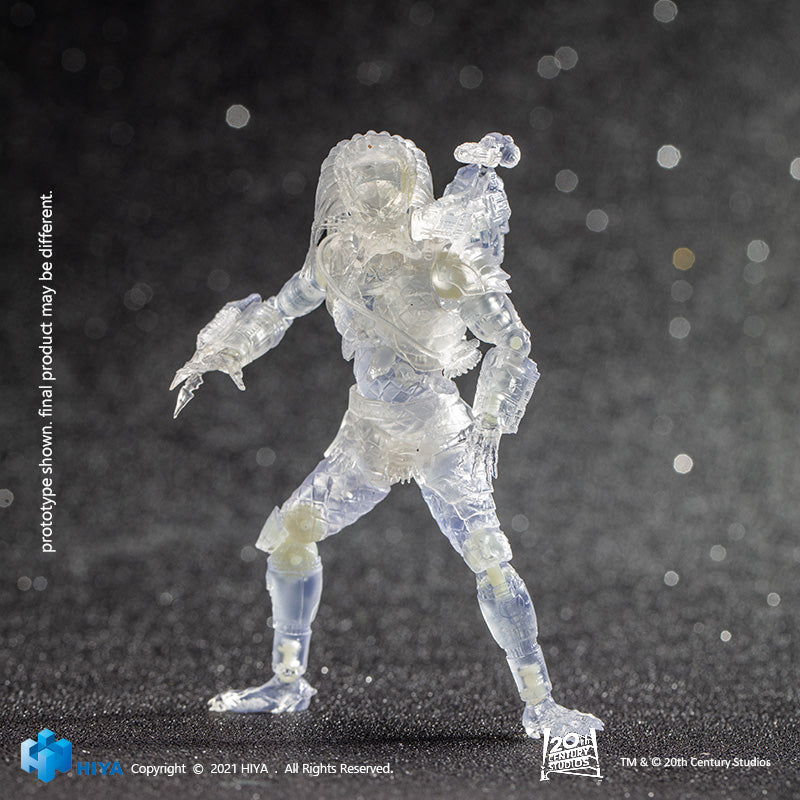 HIYA Exquisite Mini Series 1/18 Scale 5 Inch PREDATOR Invisible Jungle Predator Action Figure
