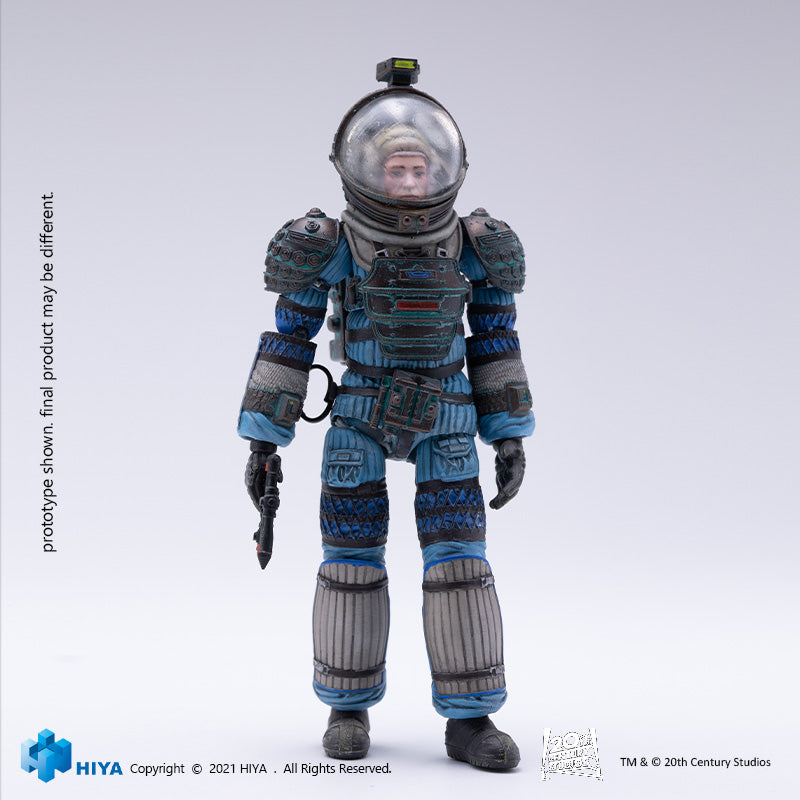HIYA Exquisite Mini Series 1/18 Scale 5 Inch ALIEN Lambert In Spacesuit Action Figure