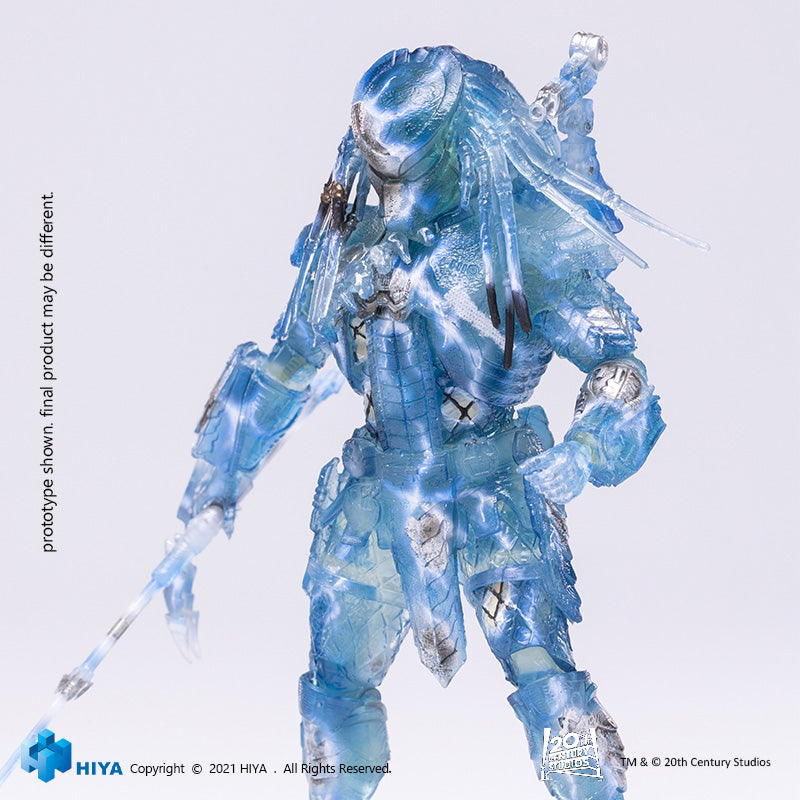 HIYA Exquisite Mini Series 1/18 Scale 5 Inch AVP Active Camouflage Scar Action Figure