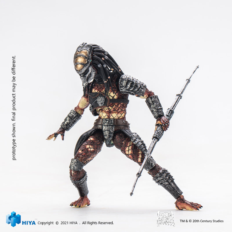 HIYA Exquisite Mini Series 1/18 Scale 5 Inch PREDATOR 2 Boar Predator Action Figure