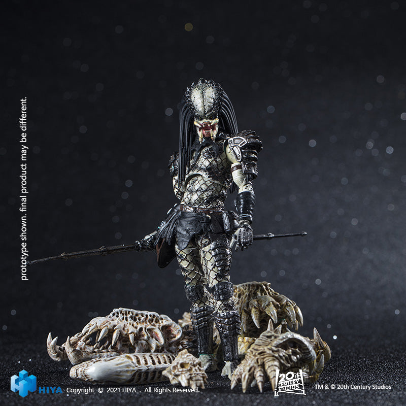HIYA Exquisite Mini Series 1/18 Scale 5 Inch PREDATOR 2 Shaman Predator Action Figure