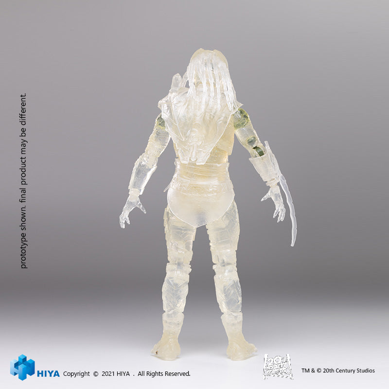 HIYA Exquisite Mini Series 1/18 Scale 5 Inch PREDATORS Invisible Tracker Predator Action Figure