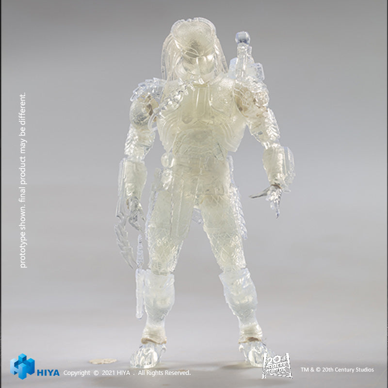HIYA Exquisite Mini Series 1/18 Scale 5 Inch AVP Invisible Scar Predator Action Figure