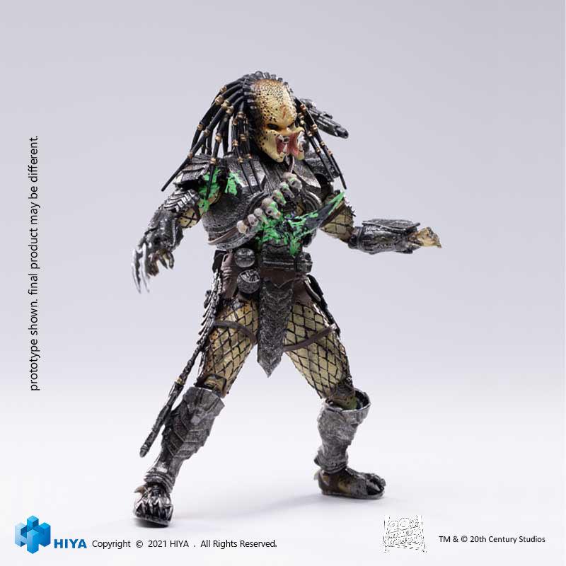 HIYA Exquisite Mini Series 1/18 Scale 5 Inch AVP Final Battle Scar Predator Action Figure