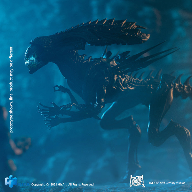 HIYA Exquisite Mini Series 1/18 Scale 5 Inch AVP Battle Damage Alien Queen Action Figure