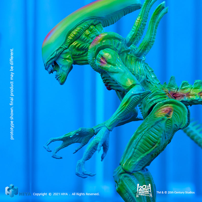HIYA Exquisite Mini Series 1/18 Scale 5 Inch AVP Thermal Vision Alien Warrior Action Figure