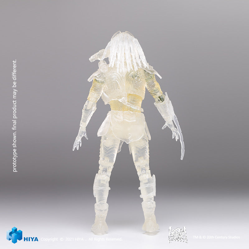 HIYA Exquisite Mini Series 1/18 Scale 5 Inch PREDATORS Invisible Berserker Action Figure