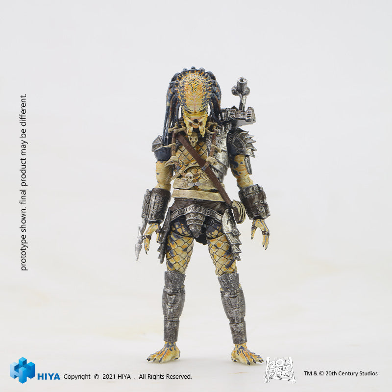 HIYA Exquisite Mini Series 1/18 Scale 5 Inch PREDATOR 2 Elder Predator Action Figure
