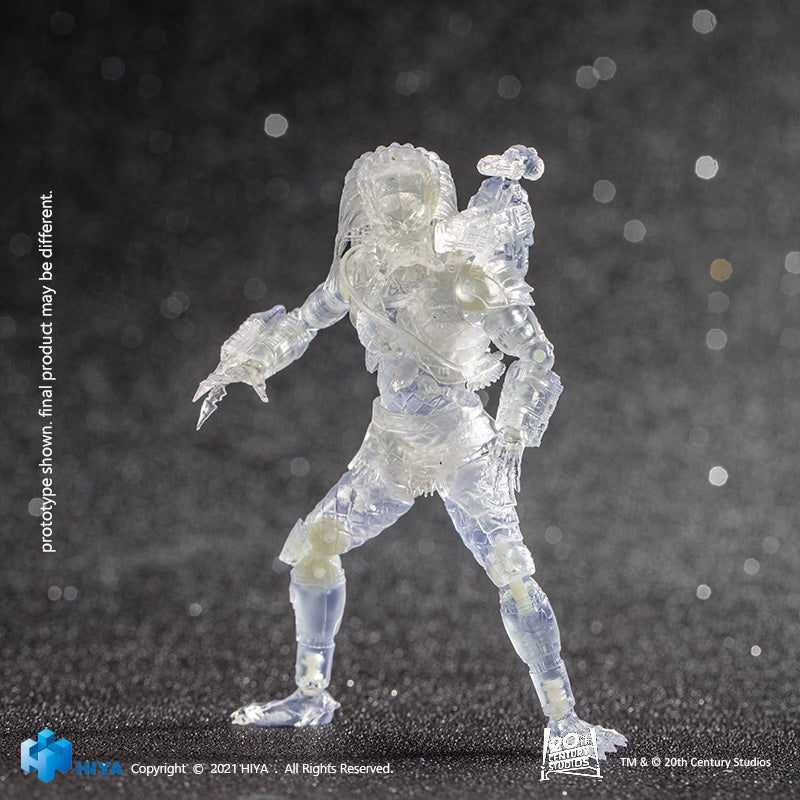 HIYA Exquisite Mini Series 1/18 Scale 5 Inch PREDATOR Invisible Jungle Predator Action Figure