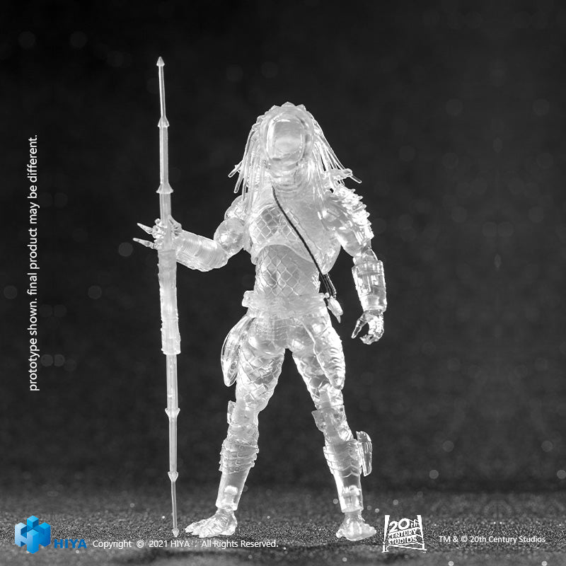 HIYA Exquisite Mini Series 1/18 Scale 5 Inch PREDATOR 2 Invisible City Hunter Action Figure