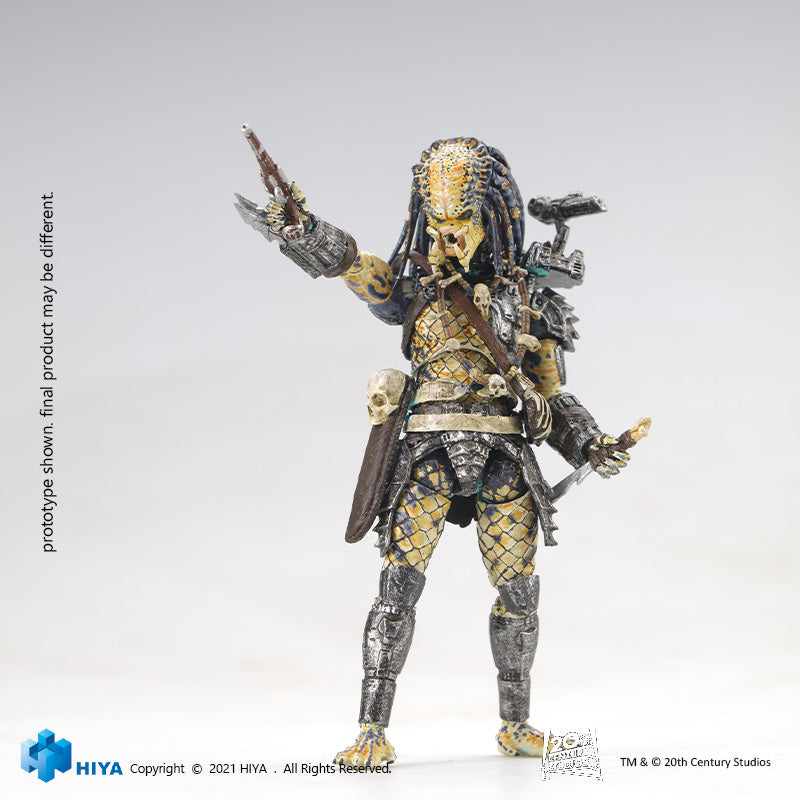 HIYA Exquisite Mini Series 1/18 Scale 5 Inch PREDATOR 2 Elder Predator Action Figure