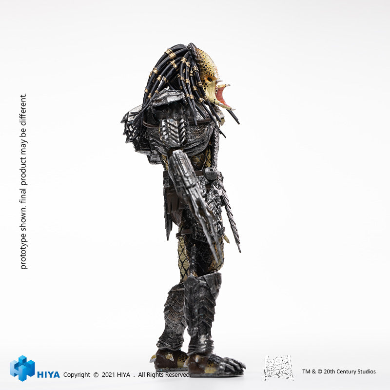 HIYA Exquisite Mini Series 1/18 Scale 5 Inch AVP Unmasked Scar Predator Action Figure
