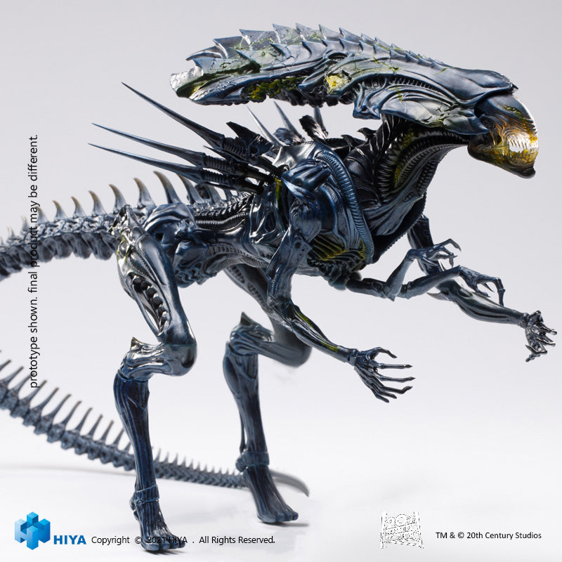 HIYA Exquisite Mini Series 1/18 Scale 5 Inch AVP Battle Damage Alien Queen Action Figure